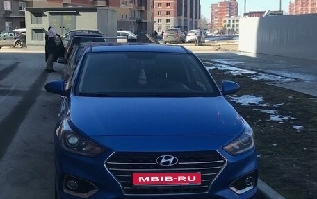 Hyundai Solaris II рестайлинг, 2017 год, 1 400 000 рублей, 1 фотография