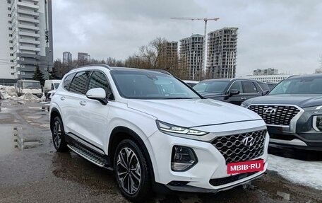 Hyundai Santa Fe IV, 2019 год, 3 030 000 рублей, 3 фотография