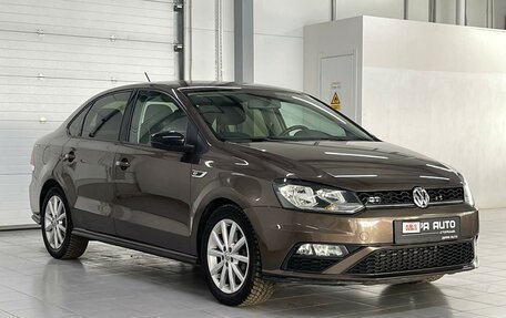 Volkswagen Polo VI (EU Market), 2017 год, 1 399 000 рублей, 3 фотография
