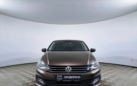 Volkswagen Polo VI (EU Market), 2016 год, 1 644 500 рублей, 2 фотография