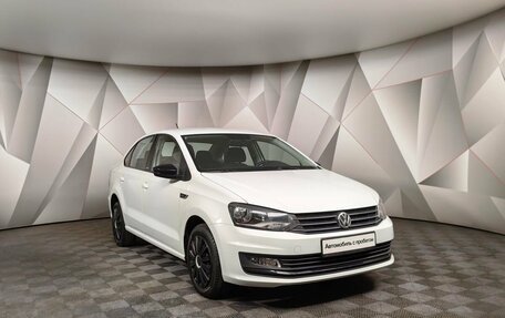 Volkswagen Polo VI (EU Market), 2017 год, 1 378 000 рублей, 3 фотография