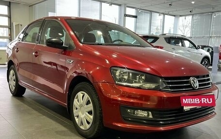 Volkswagen Polo VI (EU Market), 2017 год, 1 379 000 рублей, 3 фотография
