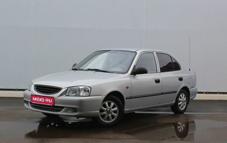 Hyundai Accent II, 2009 год, 465 000 рублей, 1 фотография