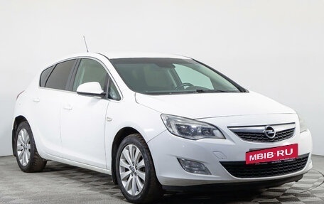 Opel Astra J, 2010 год, 820 000 рублей, 3 фотография
