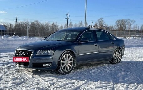 Audi A8, 2008 год, 1 550 000 рублей, 3 фотография