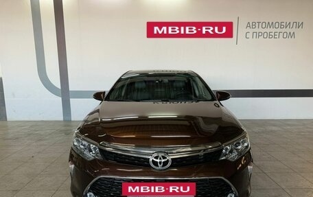 Toyota Camry, 2017 год, 2 350 000 рублей, 2 фотография