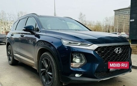 Hyundai Santa Fe IV, 2018 год, 3 599 000 рублей, 26 фотография