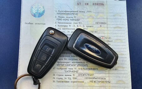 Ford Mondeo IV, 2012 год, 1 225 000 рублей, 22 фотография