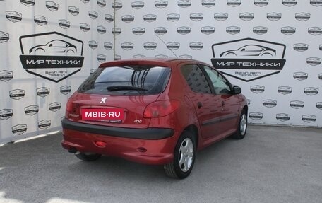 Peugeot 206, 2006 год, 445 000 рублей, 6 фотография