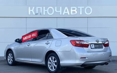 Toyota Camry, 2012 год, 1 670 000 рублей, 6 фотография