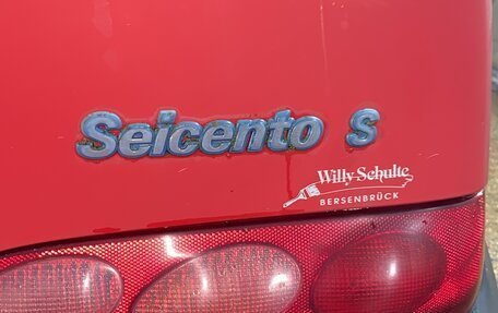 Fiat Seicento I рестайлинг, 1998 год, 220 000 рублей, 10 фотография