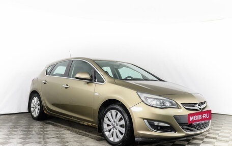 Opel Astra J, 2013 год, 729 555 рублей, 3 фотография