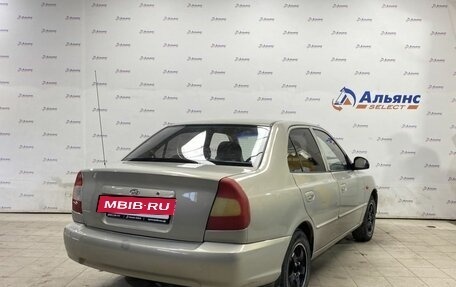 Hyundai Accent II, 2007 год, 360 000 рублей, 3 фотография