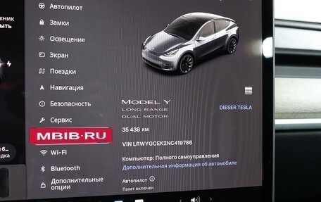 Tesla Model Y I, 2022 год, 5 600 000 рублей, 11 фотография