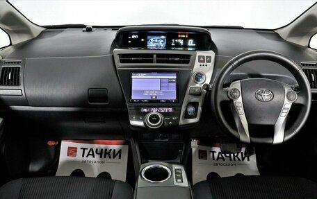 Toyota Prius Alpha I (ZVW40/41), 2014 год, 1 715 000 рублей, 12 фотография
