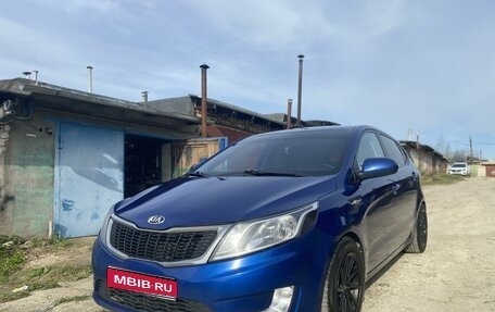 KIA Rio III рестайлинг, 2013 год, 870 000 рублей, 1 фотография