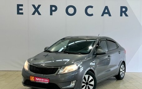 KIA Rio III рестайлинг, 2013 год, 950 000 рублей, 1 фотография