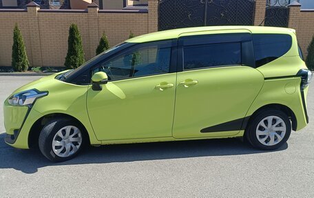 Toyota Sienta II, 2017 год, 1 560 000 рублей, 5 фотография