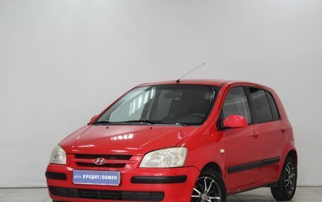 Hyundai Getz I рестайлинг, 2003 год, 369 000 рублей, 3 фотография