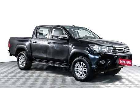 Toyota Hilux VIII, 2017 год, 2 799 000 рублей, 3 фотография