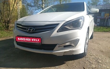 Hyundai Solaris II рестайлинг, 2014 год, 990 000 рублей, 2 фотография