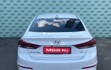 Hyundai Elantra VI рестайлинг, 2017 год, 1 895 000 рублей, 6 фотография