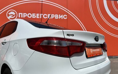 KIA Rio III рестайлинг, 2013 год, 1 135 000 рублей, 11 фотография