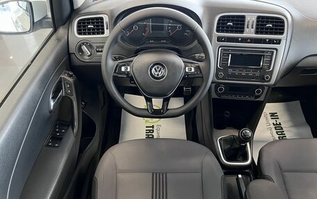Volkswagen Polo VI (EU Market), 2016 год, 1 145 000 рублей, 11 фотография