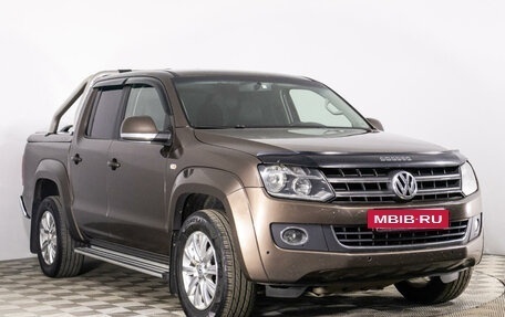 Volkswagen Amarok I рестайлинг, 2013 год, 2 029 789 рублей, 3 фотография