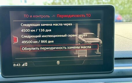 Audi A4, 2018 год, 2 399 000 рублей, 10 фотография