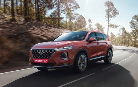 Hyundai Santa Fe IV, 2019 год, 3 410 000 рублей, 1 фотография