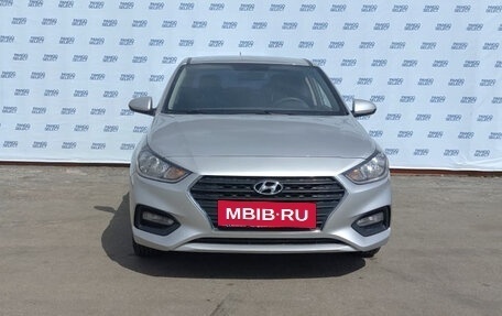 Hyundai Solaris II рестайлинг, 2017 год, 1 329 000 рублей, 4 фотография