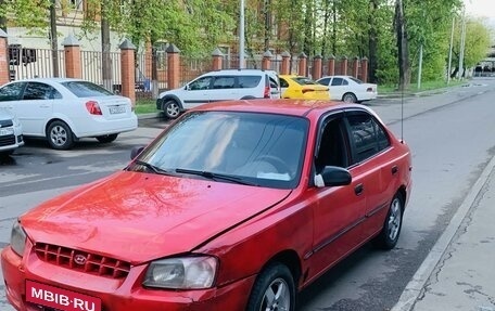 Hyundai Accent II, 2001 год, 260 000 рублей, 1 фотография