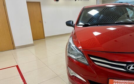 Hyundai Solaris II рестайлинг, 2014 год, 1 166 000 рублей, 20 фотография