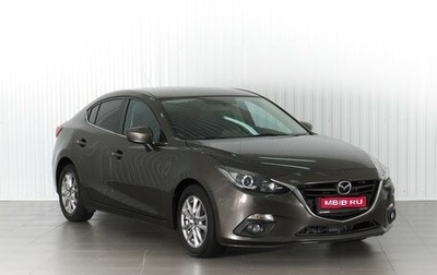 Mazda 3, 2014 год, 1 575 000 рублей, 1 фотография