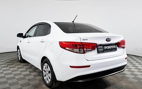 KIA Rio III рестайлинг, 2016 год, 1 115 500 рублей, 18 фотография