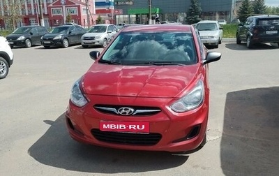 Hyundai Solaris II рестайлинг, 2011 год, 1 000 000 рублей, 1 фотография
