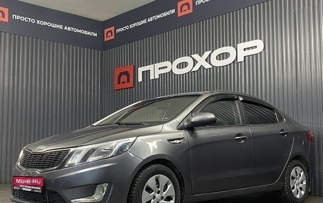 KIA Rio III рестайлинг, 2011 год, 1 фотография