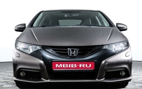 Honda Civic IX, 2013 год, 1 628 000 рублей, 2 фотография