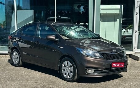 KIA Rio III рестайлинг, 2016 год, 1 155 000 рублей, 1 фотография