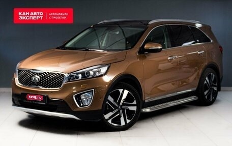 KIA Sorento III Prime рестайлинг, 2016 год, 2 614 256 рублей, 1 фотография