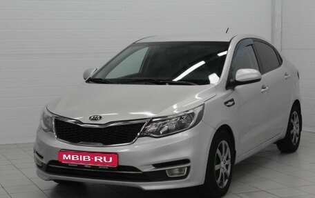 KIA Rio III рестайлинг, 2016 год, 1 099 000 рублей, 1 фотография