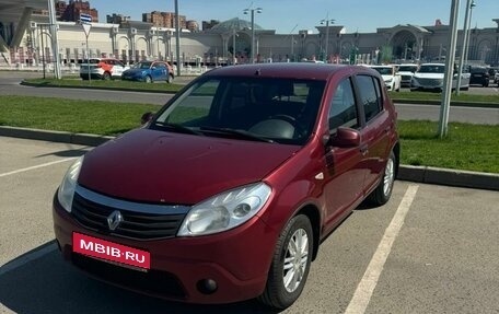 Renault Sandero I, 2010 год, 440 000 рублей, 1 фотография