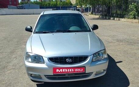 Hyundai Accent II, 2005 год, 350 000 рублей, 1 фотография