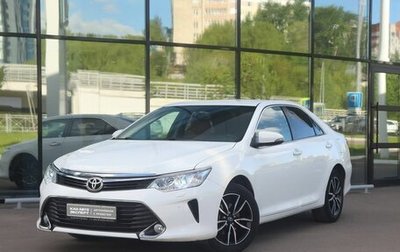 Toyota Camry, 2017 год, 2 384 600 рублей, 1 фотография