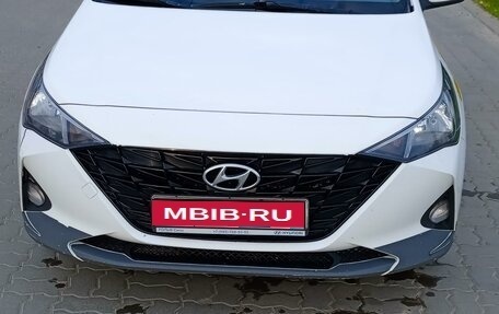 Hyundai Solaris II рестайлинг, 2021 год, 1 450 000 рублей, 1 фотография