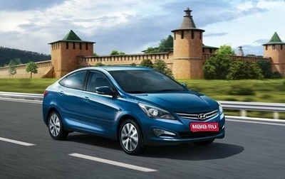 Hyundai Solaris II рестайлинг, 2016 год, 875 000 рублей, 1 фотография