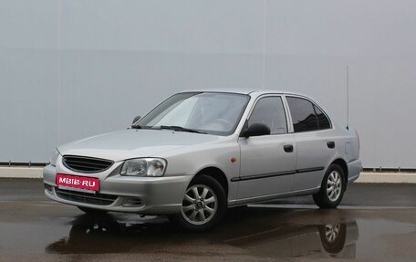 Hyundai Accent II, 2009 год, 375 000 рублей, 1 фотография