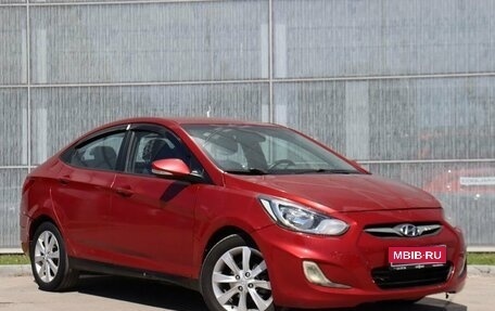 Hyundai Solaris II рестайлинг, 2011 год, 770 000 рублей, 3 фотография