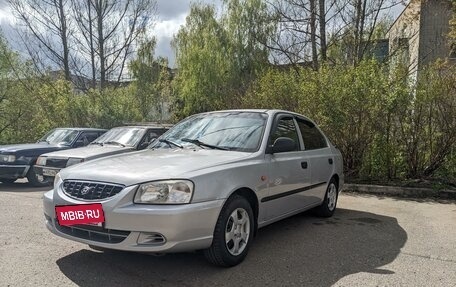 Hyundai Accent II, 2004 год, 385 000 рублей, 3 фотография